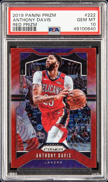 Anthony davis clearance red jersey