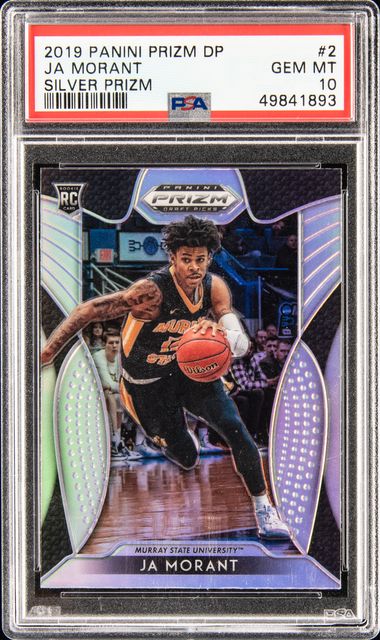 2019 Panini Prizm Draft Picks Ja Morant Silver – All In Autographs