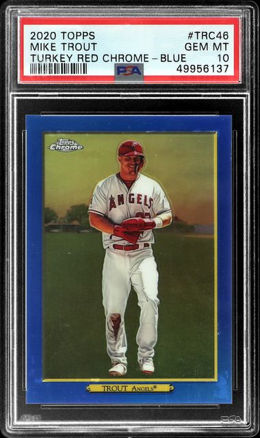 2011 Topps Update Wal-Mart Blue Border #US175 Mike Trout Rookie