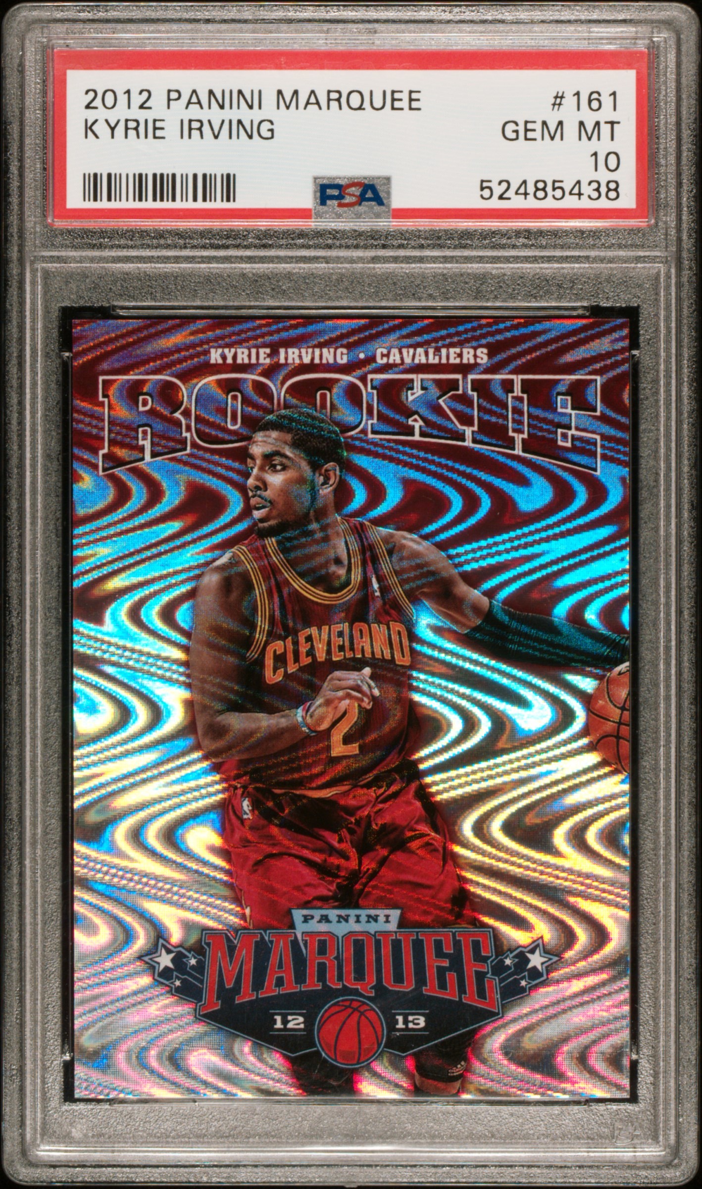 2012 Panini Marquee 161 Kyrie Irving Rookie Card – PSA GEM MT 10
