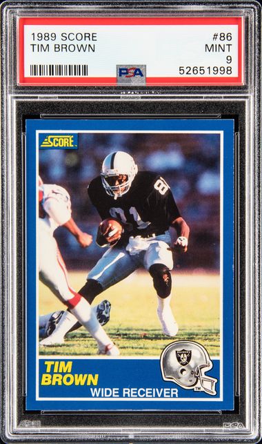 Deion Sanders 1989 Score #246 Rookie PSA 10 Gem Mint