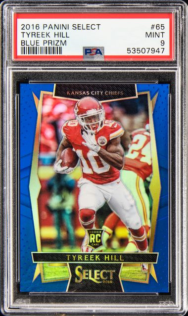 Tyreek Hill ROOKIE CARD Silver PRIZM 2016 Panini Prizm #296 KC Chiefs (RC)