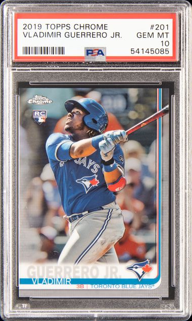  2019 Topps Chrome Baseball #201 Vladimir Guerrero Jr