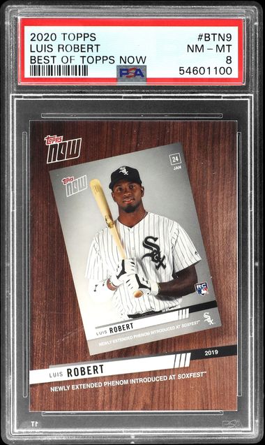 Luis Robert 2020 Topps #392 SP PSA 10 Gem Mint