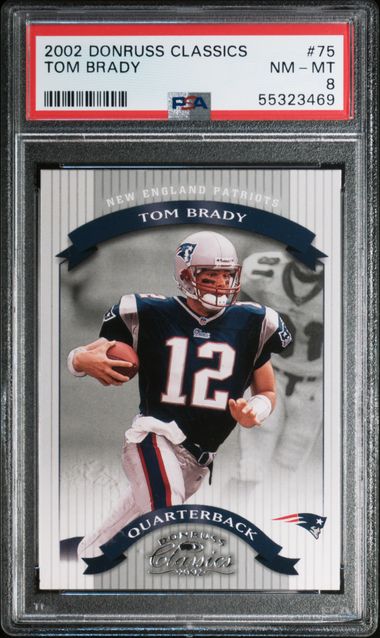 Goldin - Tom Brady Game-Used Nameplate 