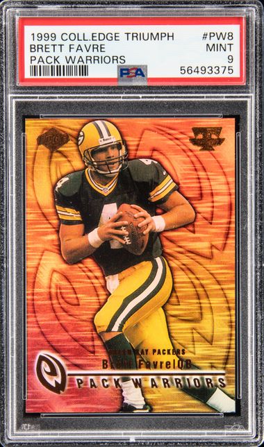 Brett Favre 1996 Collector's Edge Card