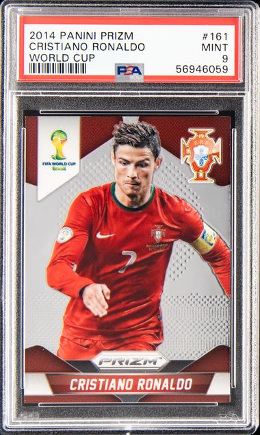 PSA9】Prizm World Cup 2014／cristiano ronaldo-