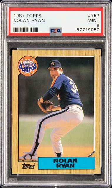 2022 Topps Update Series 1987 Topps Baseball Nolan Ryan 