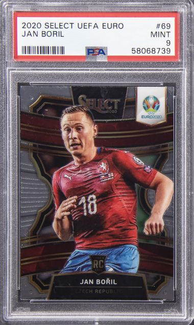 2020 Panini Select Uefa Euro #69 Jan Boril PSA 9 on Goldin Marketplace