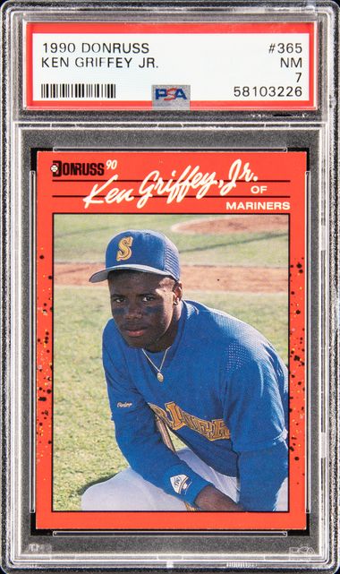 Ken Griffey Jr 1989 Classic Travel Autograph Rookie Card #131 PSA/DNA 10