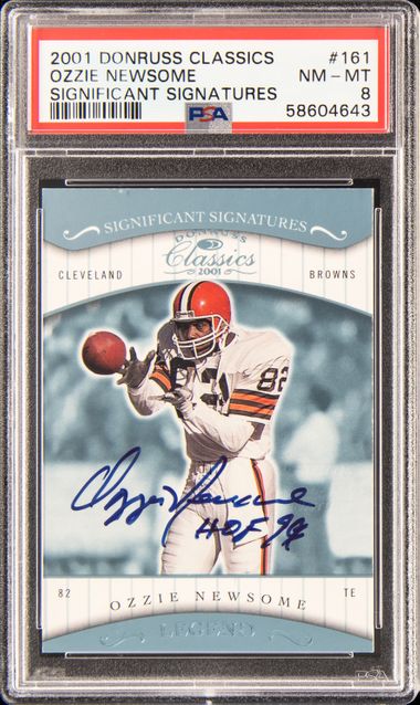 Sold at Auction: Ozzie Newsome, Ozzie Newsome Cleveland Browns