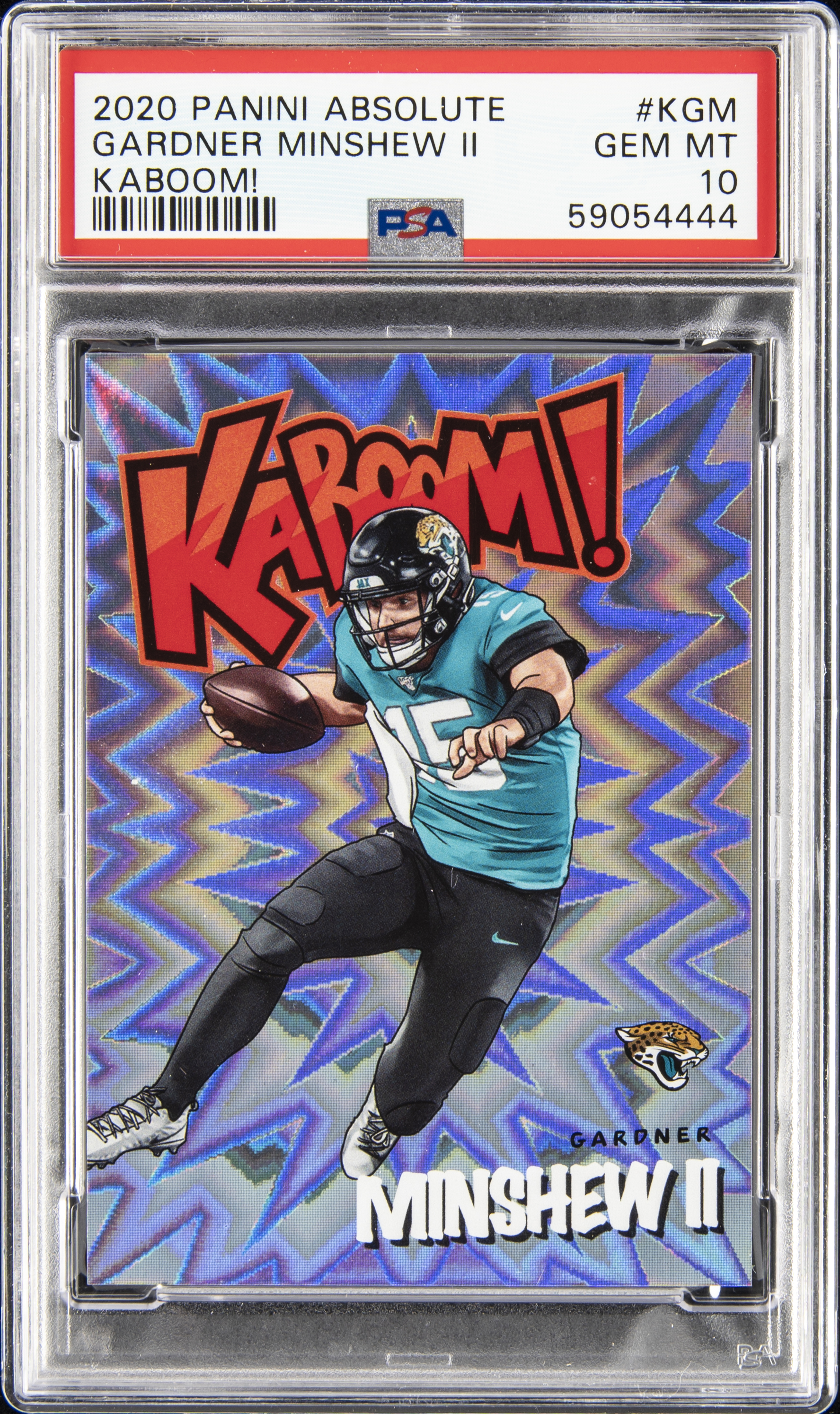 2020 Panini Absolute Kaboom! Kgm Gardner Minshew II – PSA GEM MT 10