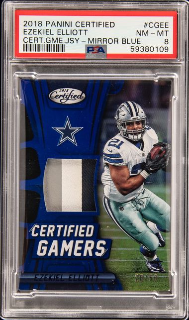 Ezekiel elliott 2025 jersey card