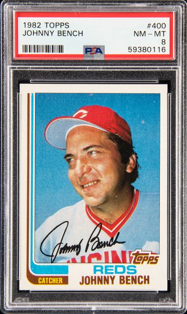 1982 Topps #400 Johnny Bench - NM-MT