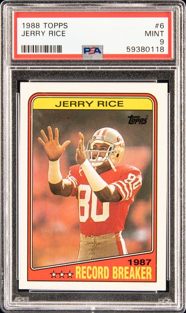 1990 Fleer All-Pro 2 Jerry Rice – PSA MINT 9 on Goldin Auctions