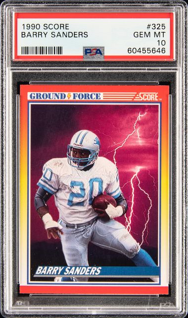 1989 Score #246 Deion Sanders Rookie Card - PSA MINT 9 on Goldin Auctions