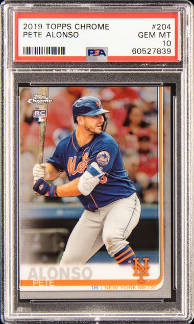 Pete Alonso 2019 Topps Update rookie card