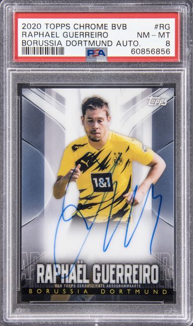 2020 Topps Chrome Bvb Borussia Dortmund Autographs #RG Raphael ...