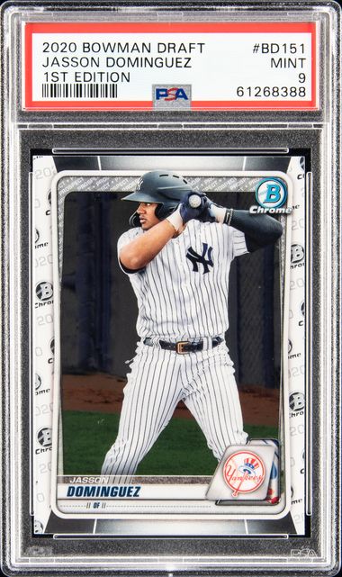  2020 Bowman CHROME Prospects - Jasson Dominguez - 1st