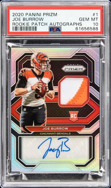 2022 Panini Select Joe Burrow Cincinnati Bengals #70