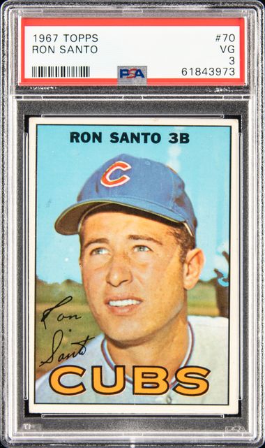 1967 Topps Ron Santo