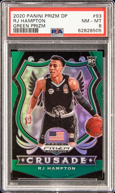 RJ HAMPTON 2020 Panini Prizm Draft Picks Red White Blue Rookie RC #53 |  Nuggets