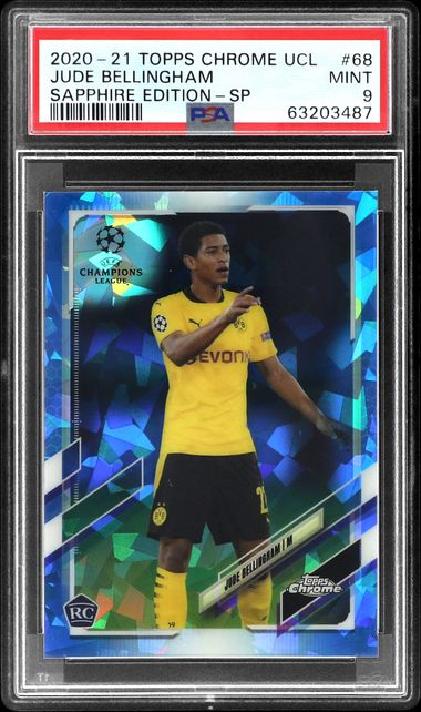 2020 Topps Chrome Uefa Champions League Sapphire Edition SP #68