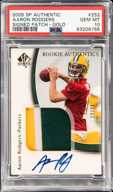 2005 Upper Deck SP Authentic Rookie Patch Autograph (RPA) Gold