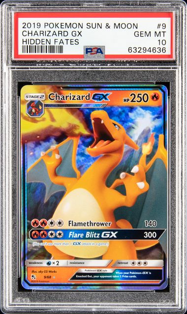 PSA 10 RESHIRAM & Charizard GX #016 Tag Team All Stars Japanese