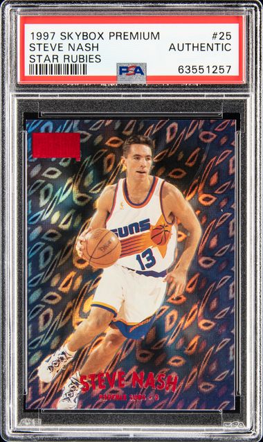 Steve Nash 1997 Skybox Rookie Card