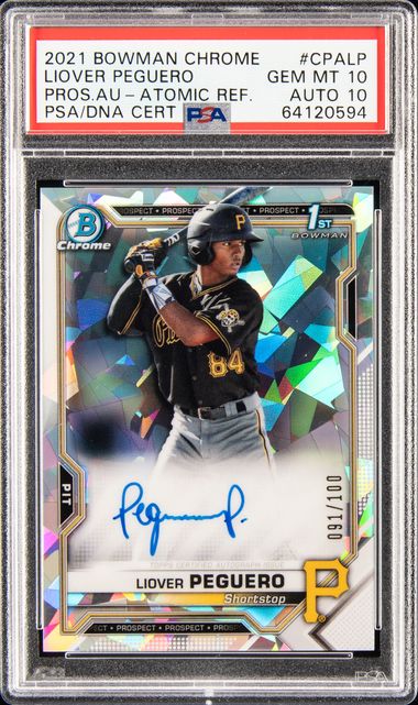 2023 Bowman Mega Box Chrome Prospect Autographs #BMA-Jf Jud Fabian Signed  Rookie Card – PSA GEM MT 10 on Goldin Auctions