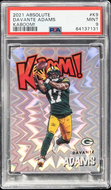 2021 Panini Absolute Kaboom! #K17 Joe Montana - PSA 9 on Goldin