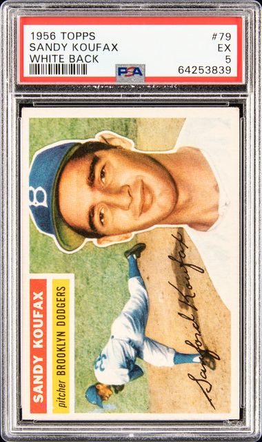 1966 Topps #100 Sandy Koufax - PSA VG 3 on Goldin Auctions