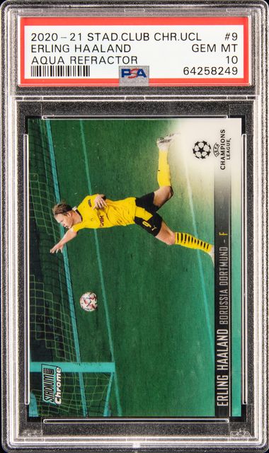 2020-21 Topps Stadium Club Chrome UEFA Champions League Aqua 