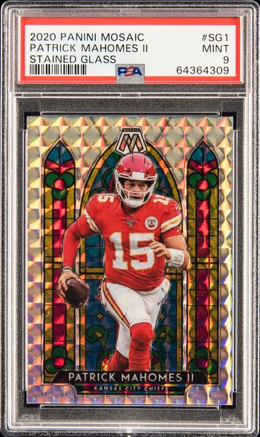 2020 Panini Mosaic #1 Patrick Mahomes II PSA Gem Mint 10 Kansas City Chiefs