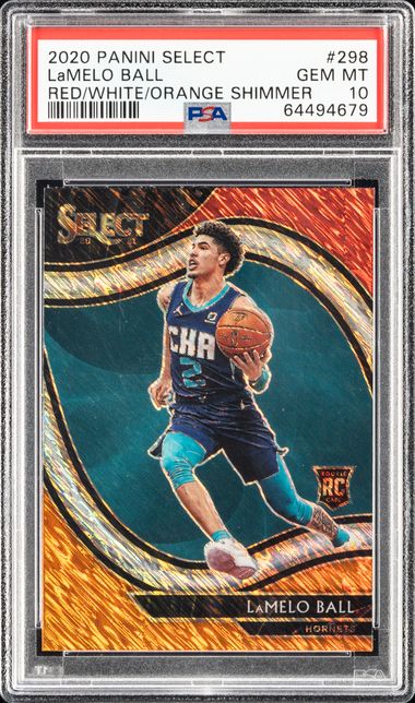 2020-21 Panini Prizm - Orange Ice Prizm #278 LaMelo Ball (RC) for sale  online