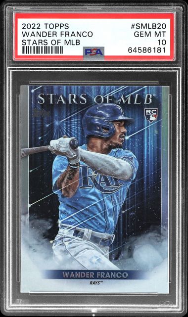 Baseball MLB 2022 Topps Stars of MLB #SMLB-20 Wander Franco NM-MT Rays