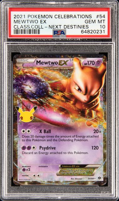 Mewtwo EX - Next Destinies - Pokemon