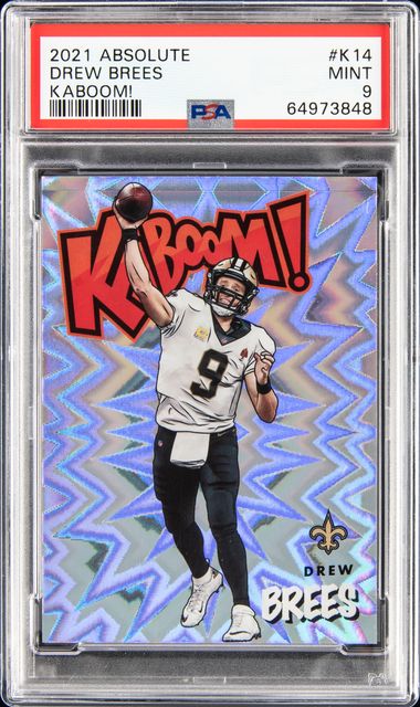 Sold at Auction: Drew Brees 2008 Topps Authentic Game Worn Jersey Card