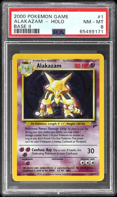 Pokemon - Alakazam (1) - Base Set 2 - Holo