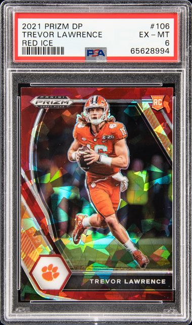 2021 Panini Flawless NFL Shield Gems #NFL6 Trevor Lawrence Gem Relic Rookie  Card (#1/1) - BGS MINT 9 on Goldin Auctions