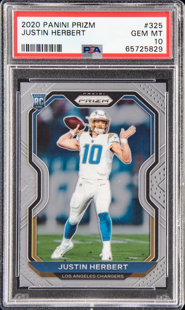 2021 Panini Spectra Regeneration Memorabilia Gold #REG-CHC Dan Fouts/Philip  Rivers/Justin Herbert Patch Card (#1/1) – PSA GEM MT 10 on Goldin Auctions