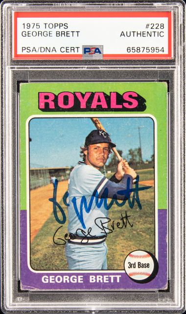 1975 Topps George Brett Rookie Card: The Ultimate Collector's