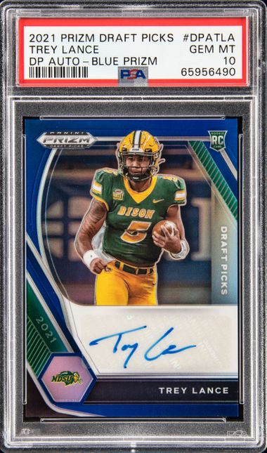 Trey Lance 2021 Prizm SGC 10