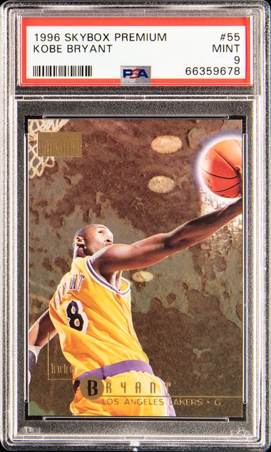 1996-97 Skybox Premium #203 Kobe Bryant Los Angeles Lakers