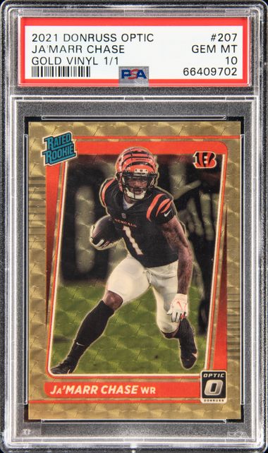 2021 Panini Donruss Optic Gold Vinyl Prizm #207 Ja'Marr