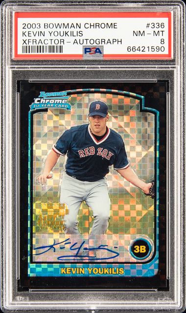 Kevin Youkilis Trading Card – Church△Books