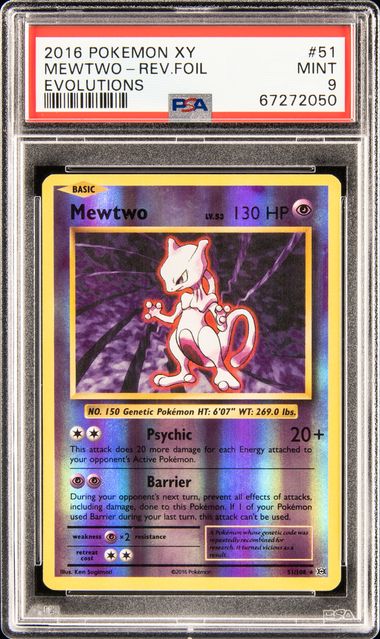 Pokemon - Mewtwo (51/108) - XY Evolutions