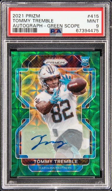 2021 Panini Prizm Green Scope #338 Jaylen Waddle Rookie Card (#44/75) – PSA  NM-MT 8 on Goldin Auctions