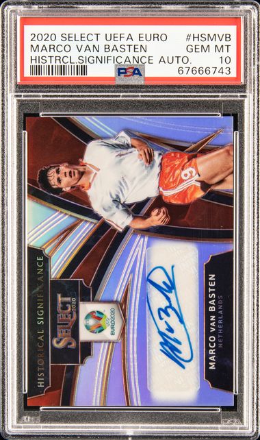 2020 Select Marco Van Basten Historical Significance Silver Prizm